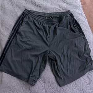 Gray adidas shorts for men - XL